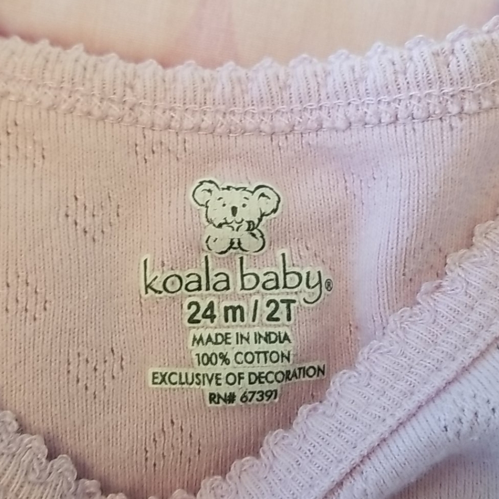Koala Kids Short Sleeve Bodysuit Bundle of 3 - Picture 12 of 12